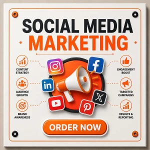 SOCIAL MEDIA MARKETING - One Month Service